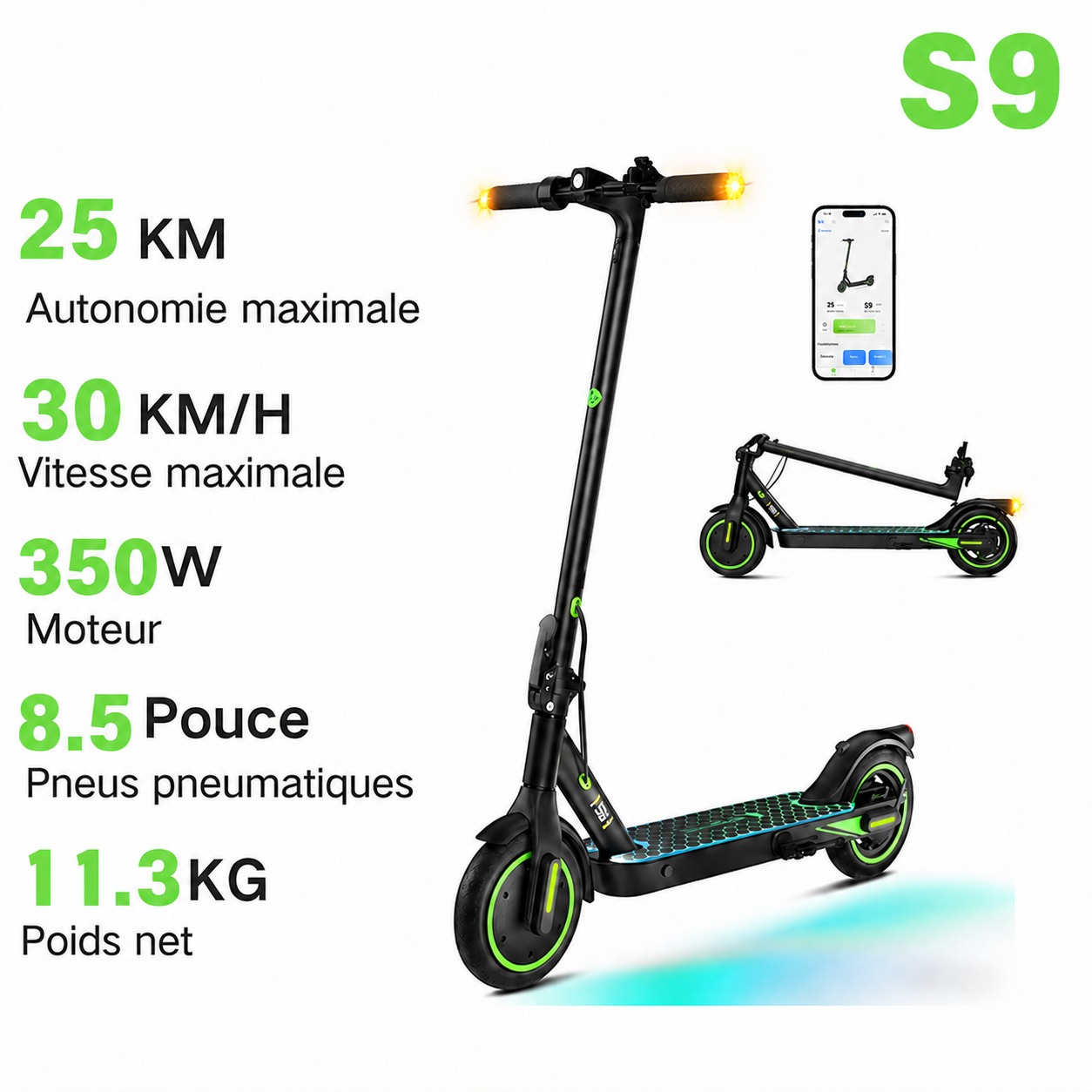iSinwheel S9 — photo officielle du fabricant